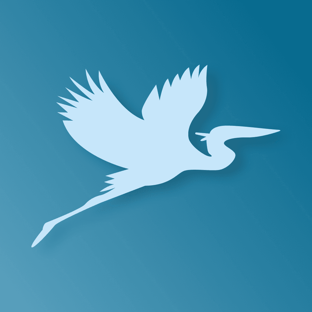 Heron mobile logo